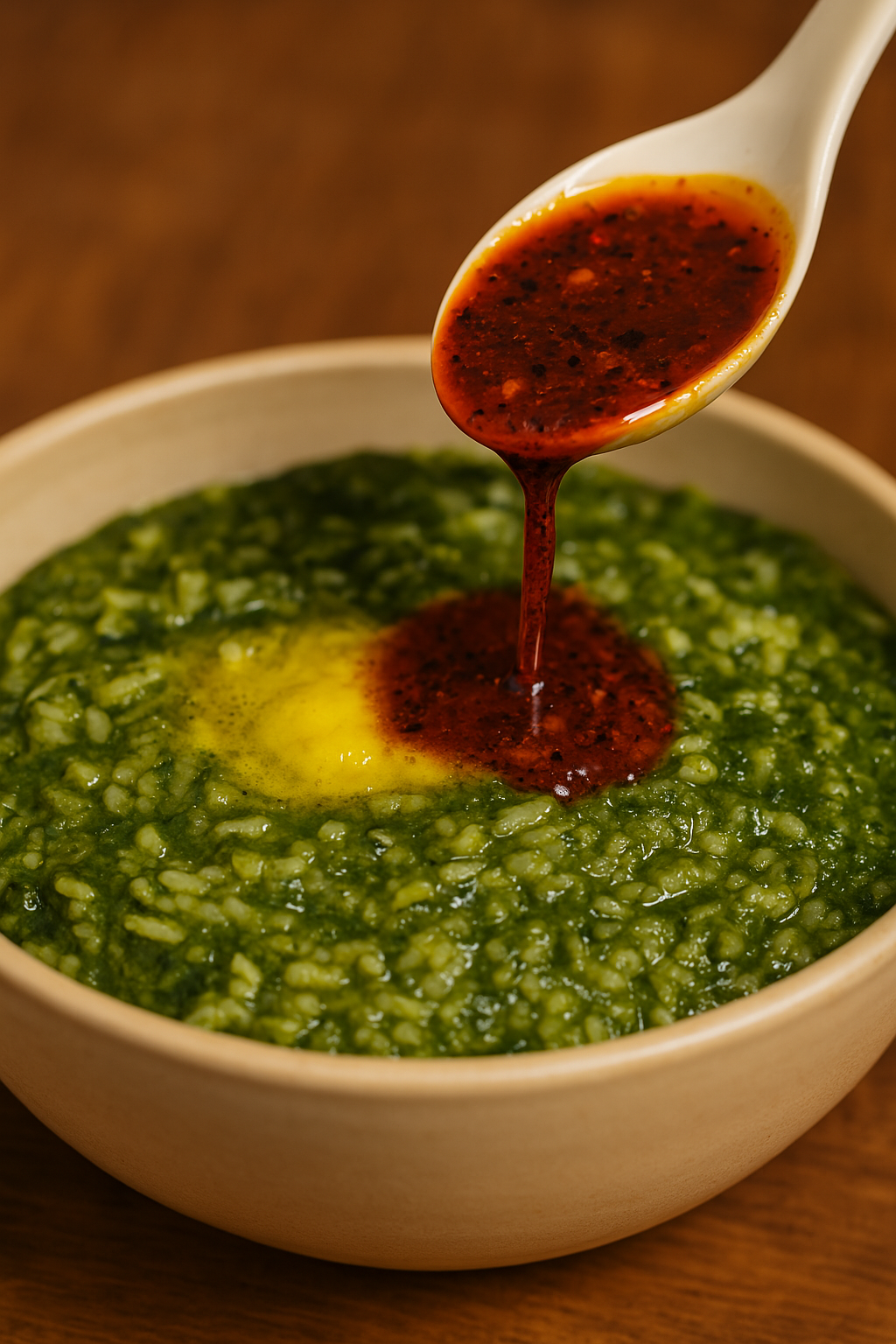 Lasooni Palak Khichdi