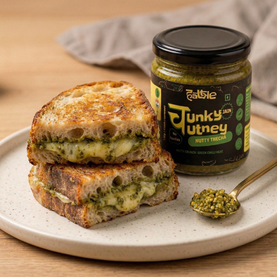 Nutty Thecha Chunky Chutney Jain