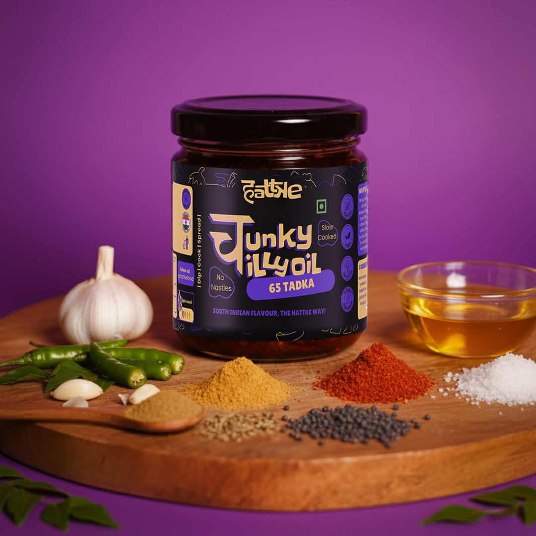 Chunky Chilli Oil - 65 Tadka