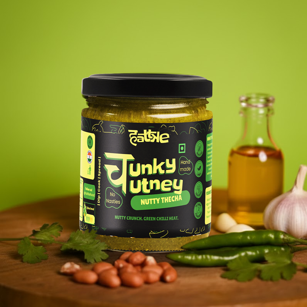 Chunky Chutney - Nutty Thecha