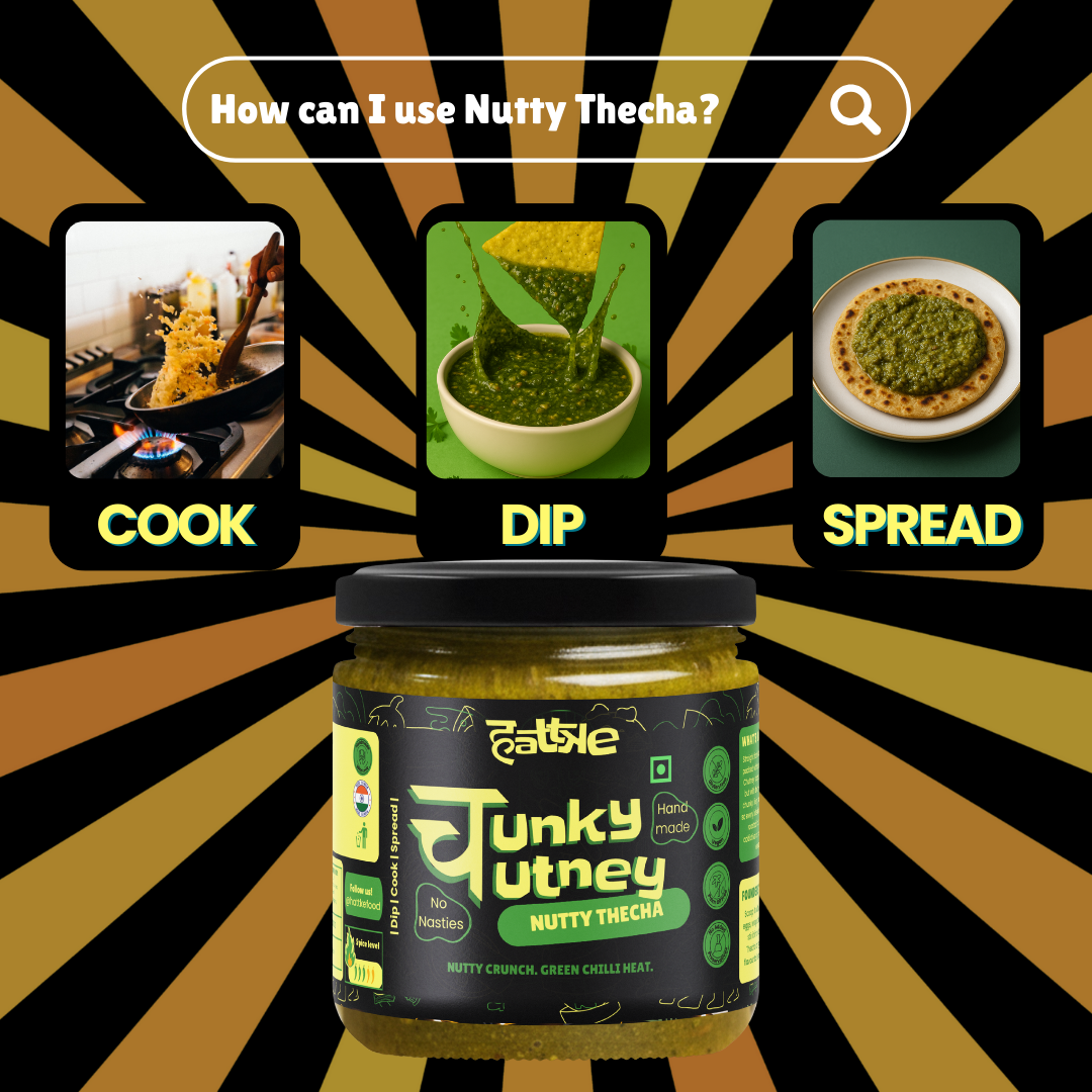 Chunky Chutney - Nutty Thecha