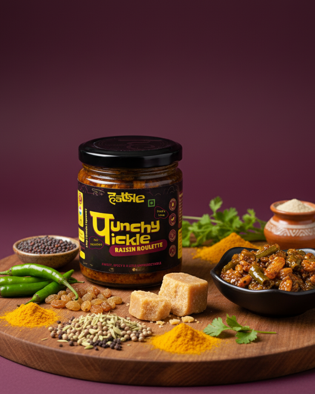 Punchy Pickle - Raisin Roulette