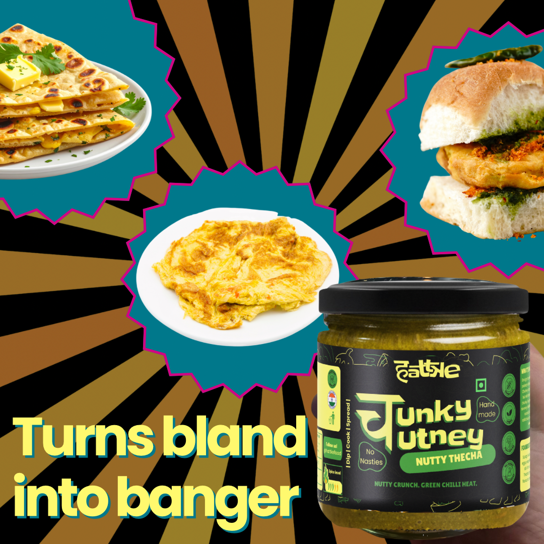 Chunky Chutney - Nutty Thecha