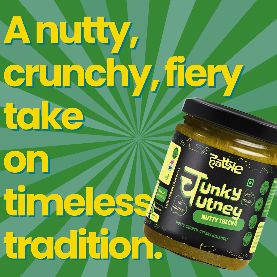 Chunky Chutney - Nutty Thecha