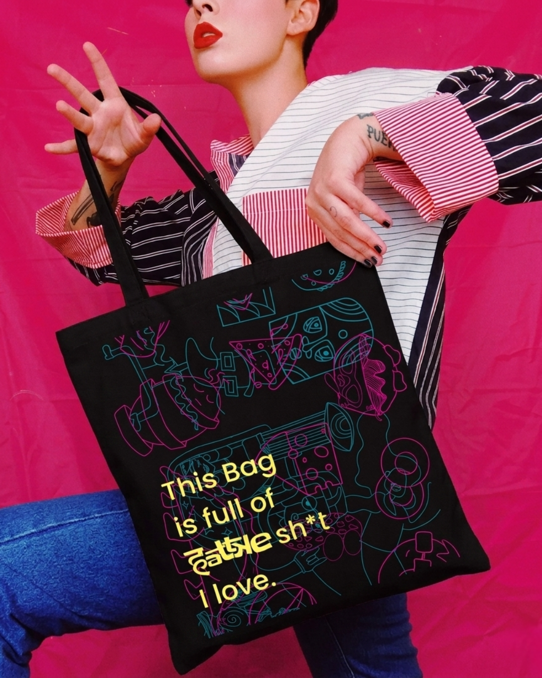 Hattke Sh*t Tote Bag