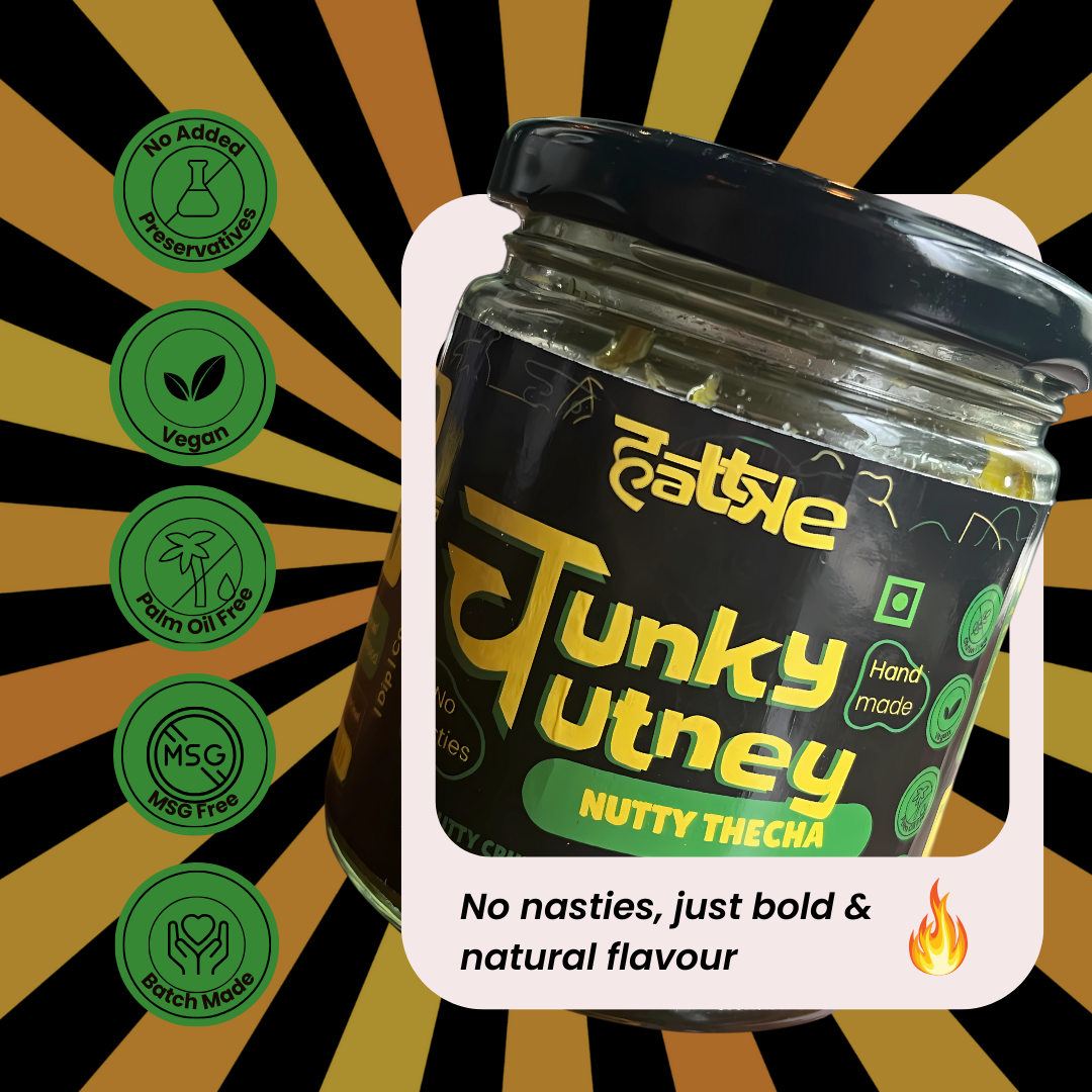 Chunky Chutney - Nutty Thecha