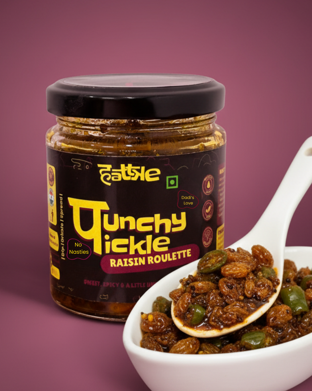 Punchy Pickle - Raisin Roulette