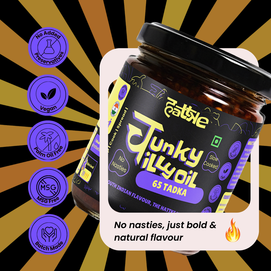 Chunky Chilli Oil - 65 Tadka