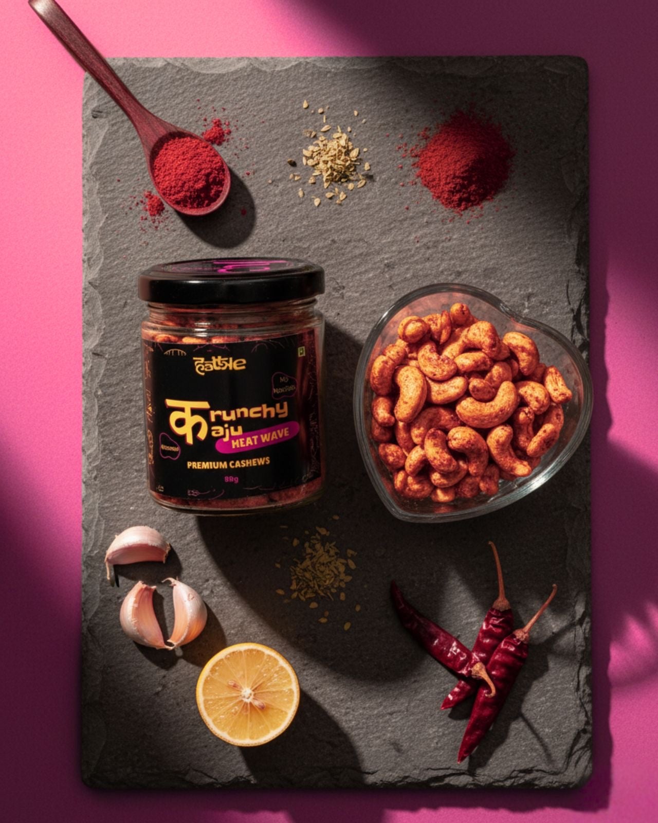Crunchy Kaju - Heat Wave Cashews