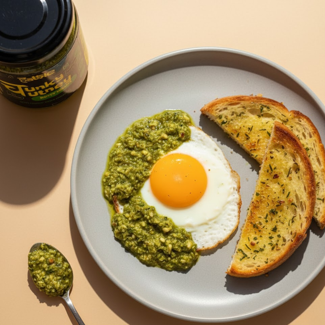 2X Spicy Nutty Thecha Chunky Chutney