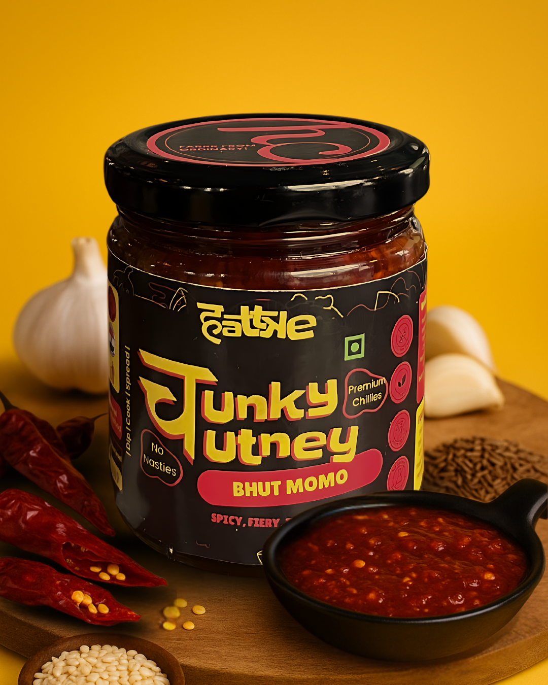 Chunky Chutney - Bhut Momo