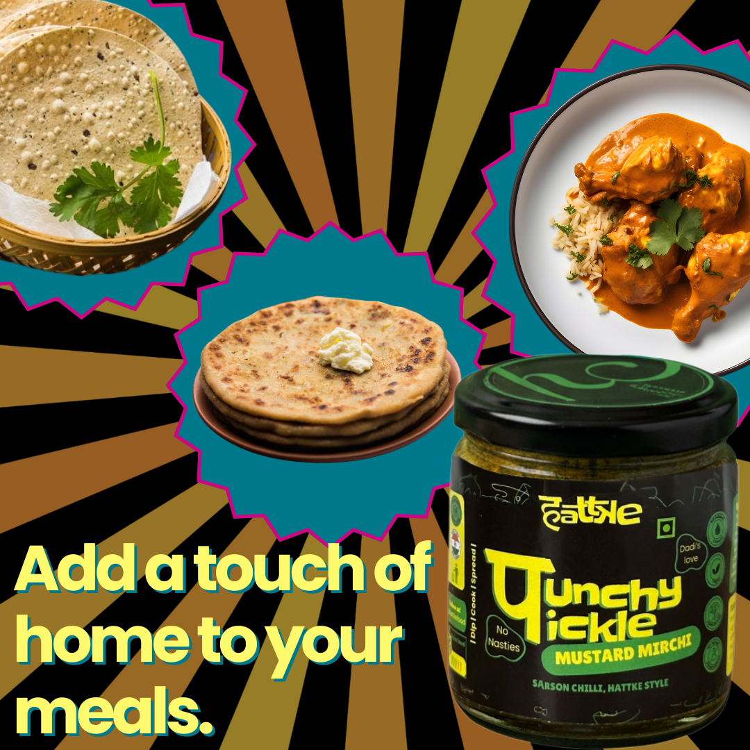 Punchy Pickle - Mustard Mirchi