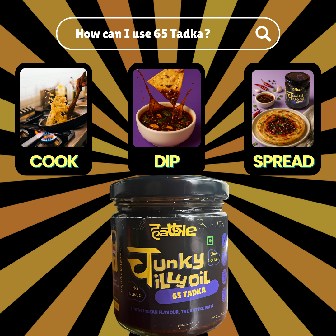 Chunky Chilli Oil - 65 Tadka