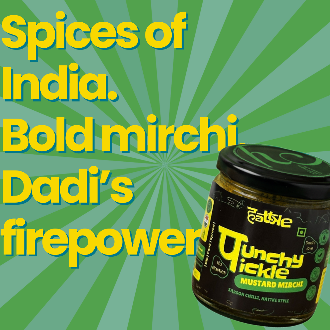 Punchy Pickle - Mustard Mirchi