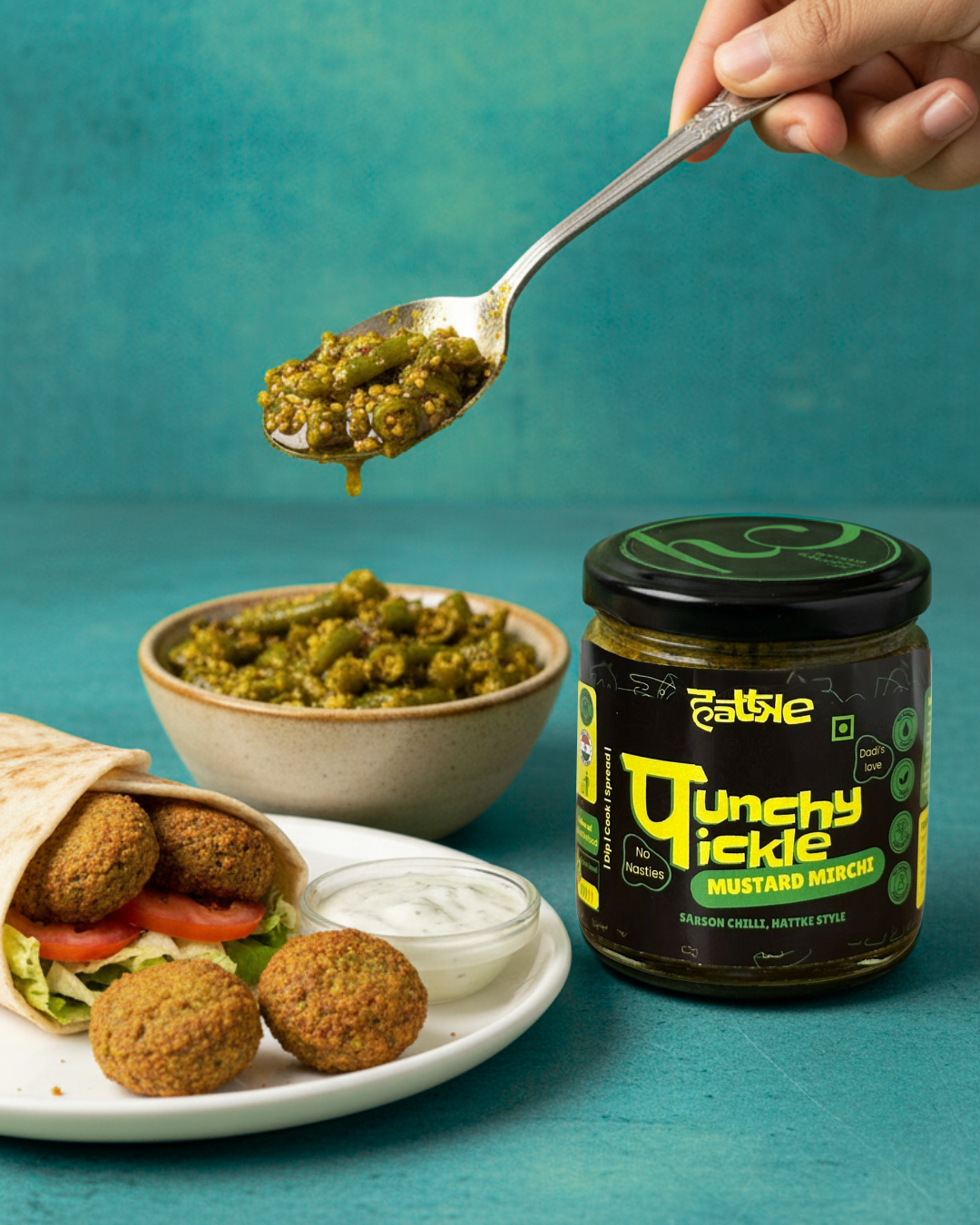 Punchy Pickle - Mustard Mirchi