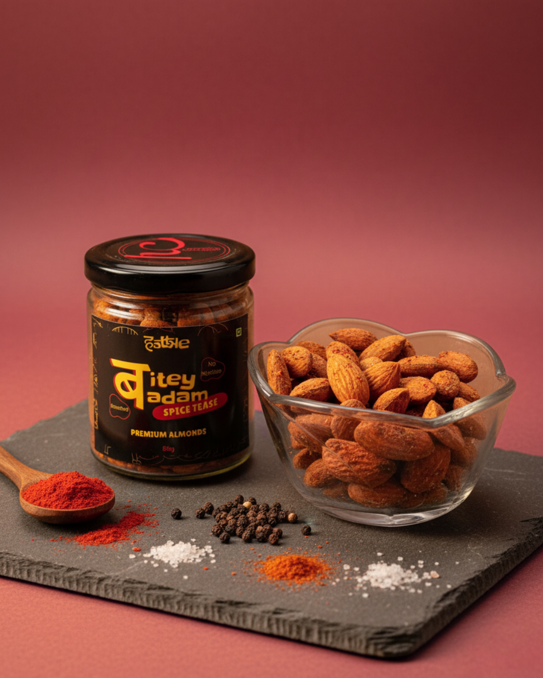 Bitey Badam - Spice Tease Almonds