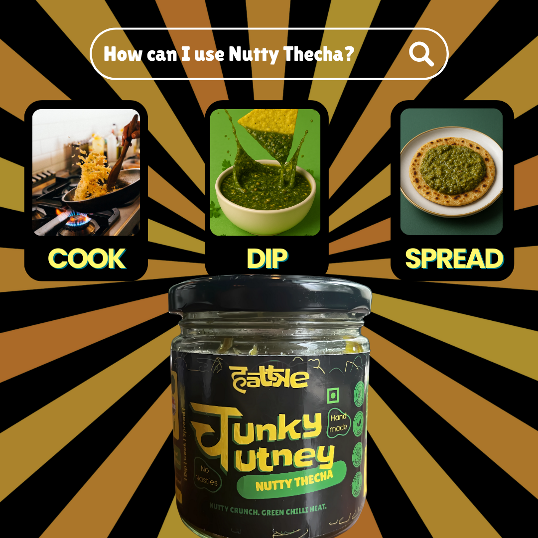 Chunky Chutney - Nutty Thecha