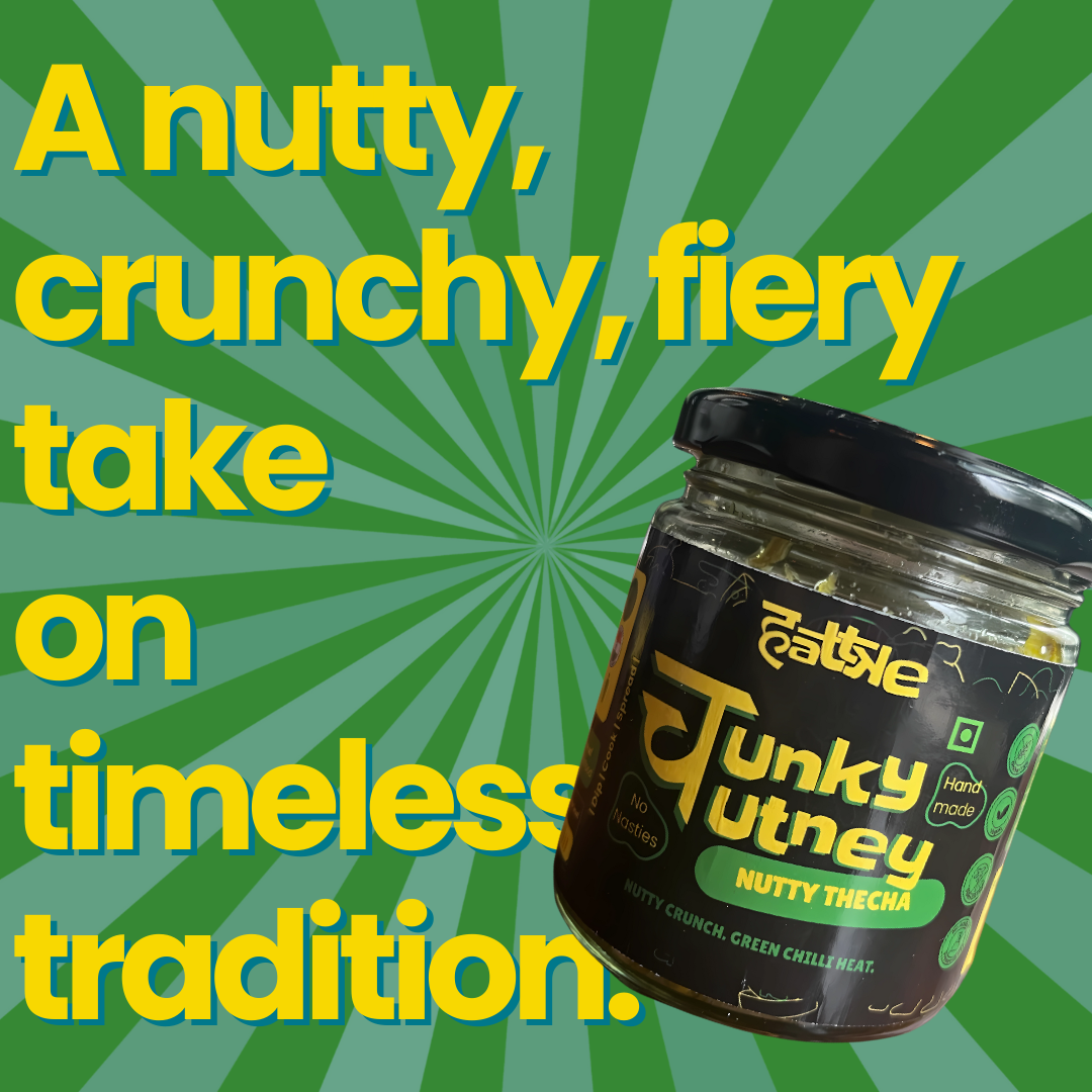 Chunky Chutney - Nutty Thecha