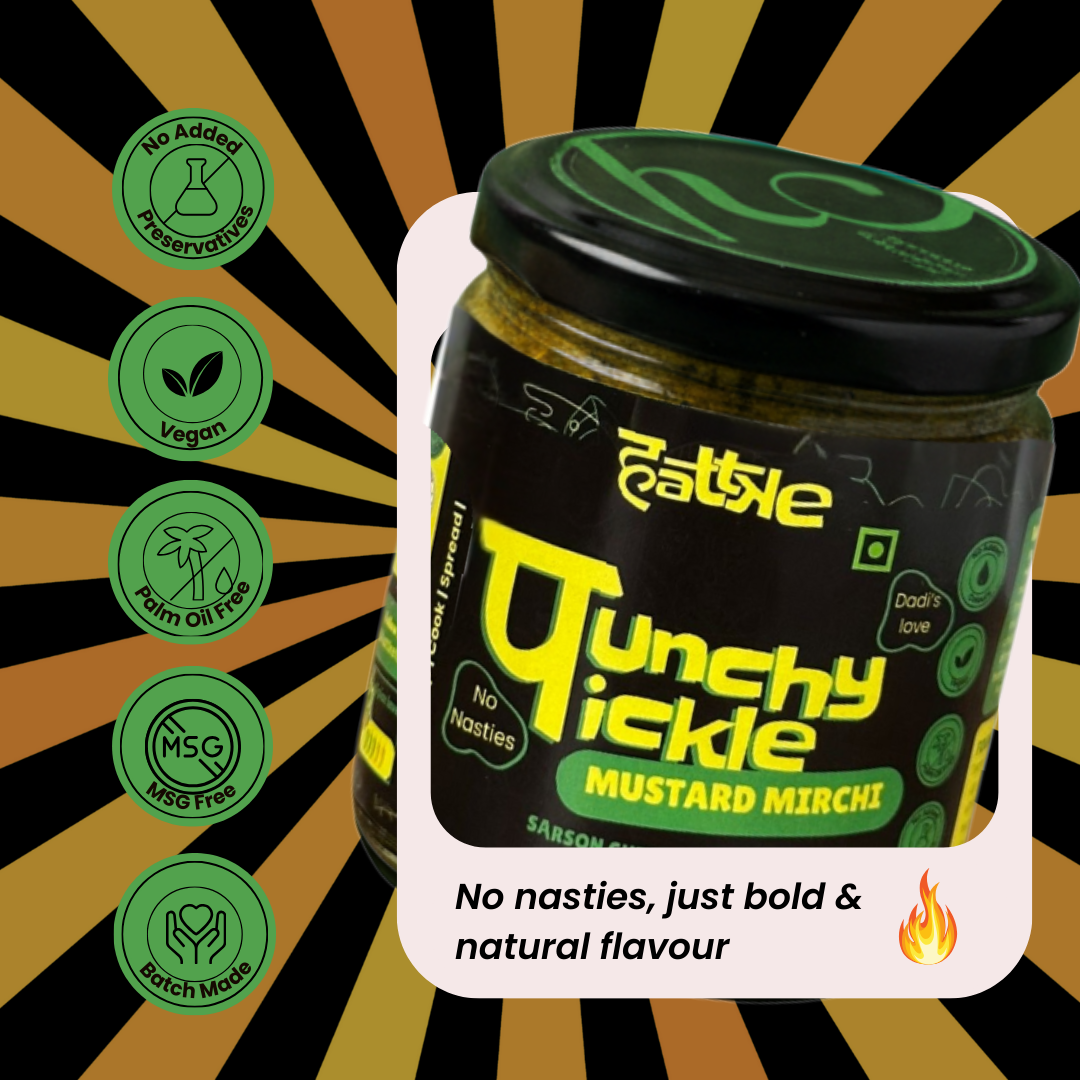 Punchy Pickle - Mustard Mirchi