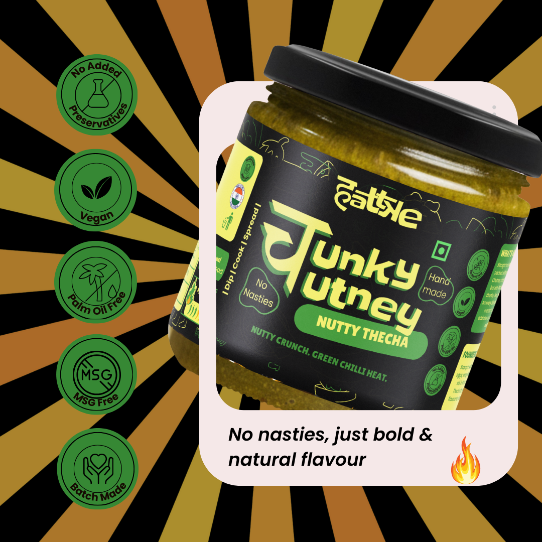 Chunky Chutney - Nutty Thecha