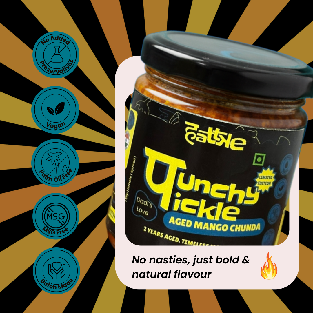 Punchy Pickle - Aged Mango Chhunda