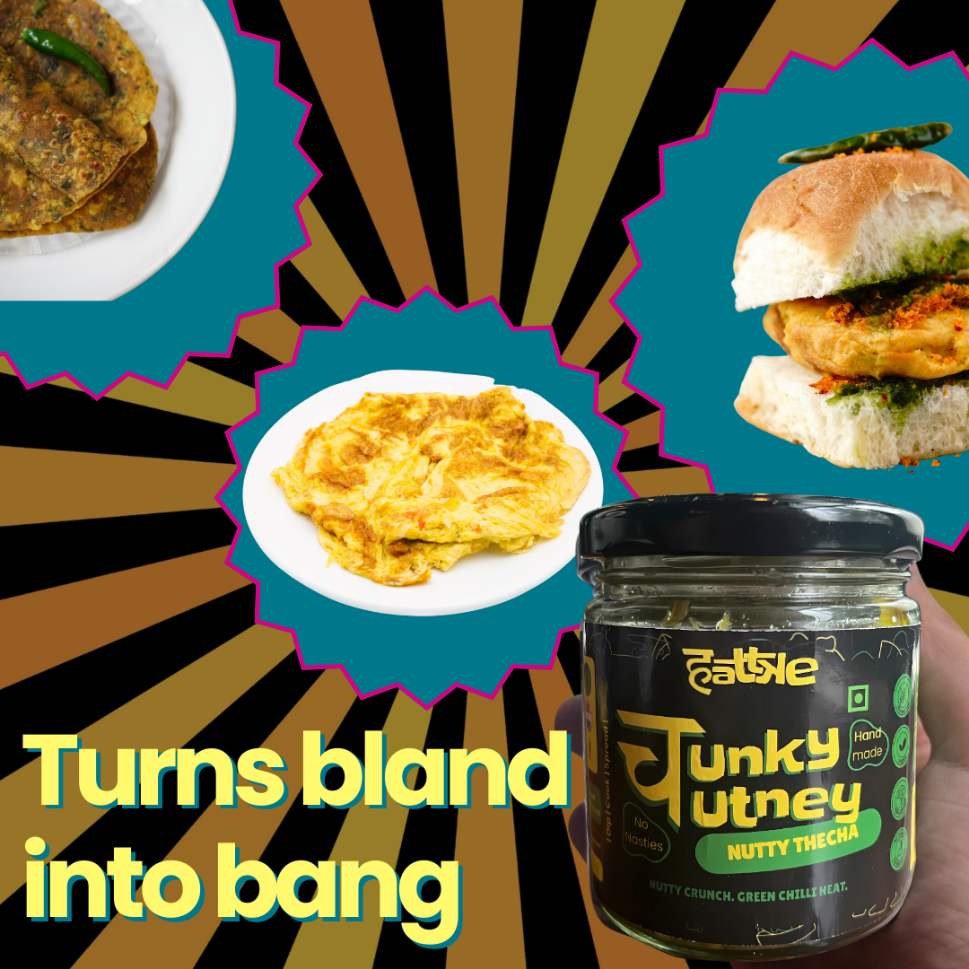 Chunky Chutney - Nutty Thecha