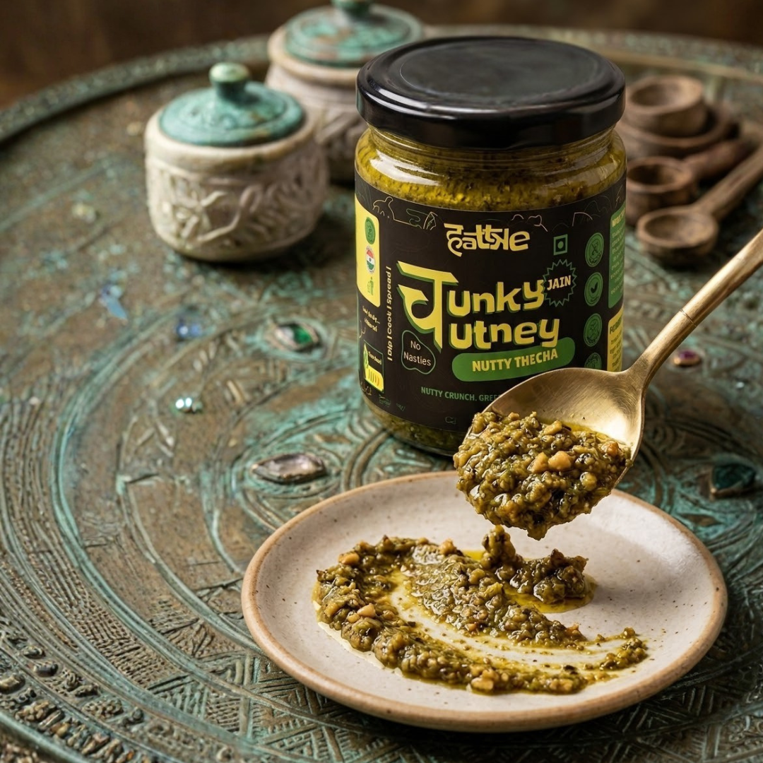 Nutty Thecha Chunky Chutney Jain