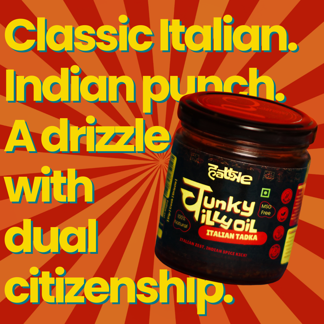 Chunky Chilli Oil - Italian Tadka