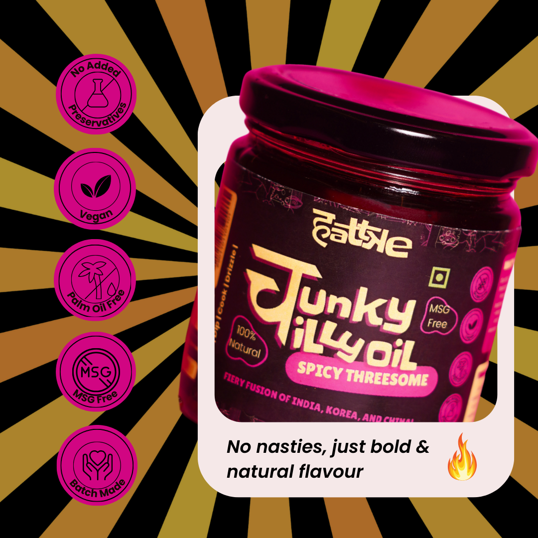 Chunky Chilli Oil - Spicy Threesome