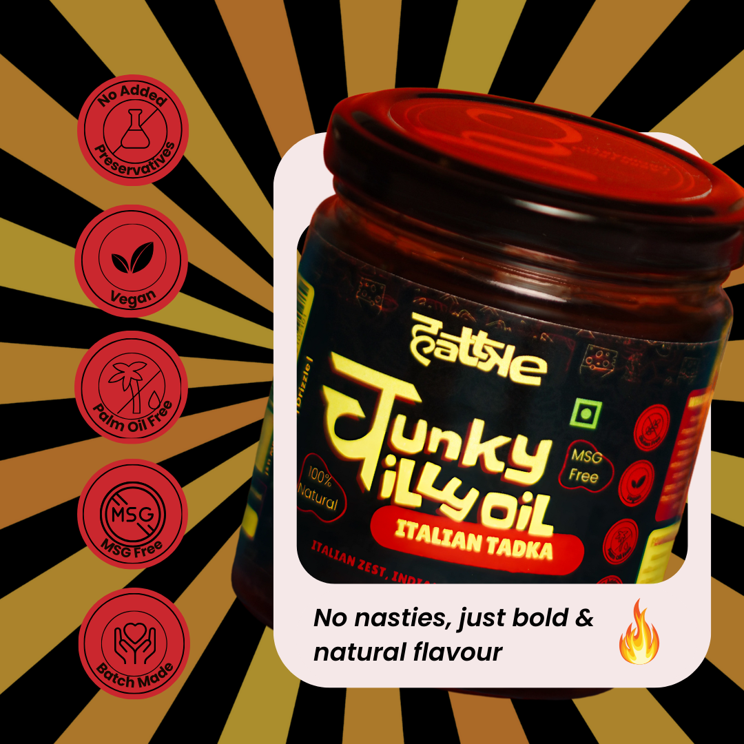 Chunky Chilli Oil - Italian Tadka