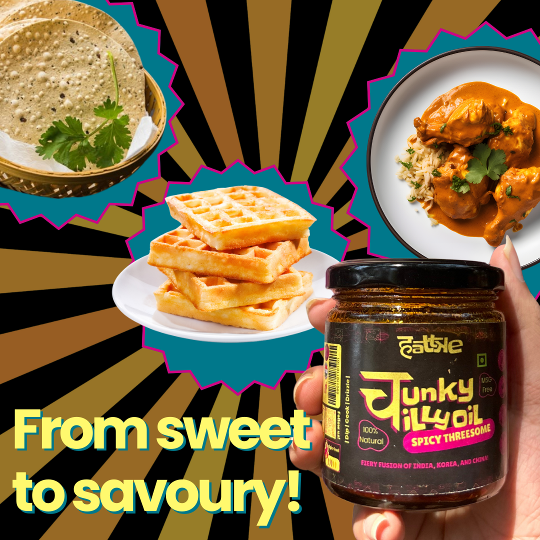 Chunky Chilli Oil - Spicy Threesome